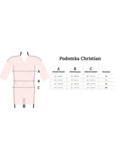 DKaren Lingerie Szlafrok Christian Męska Écru