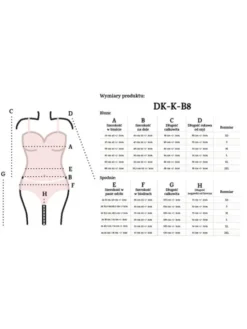 DKaren Sport Dres DK-K-B8 Czarny Classic Fit