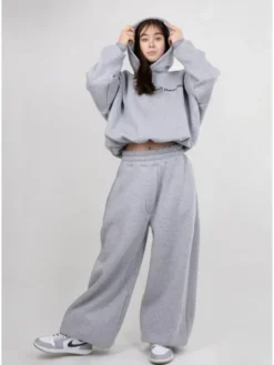 DKaren Sport Dres Eq27 Szary Classic Fit
