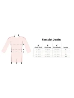 DKaren Sport Dres Justin Czarny Classic Fit