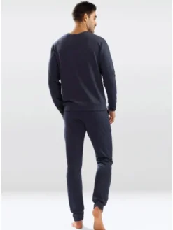DKaren Sport Dres Justin Granatowy Classic Fit