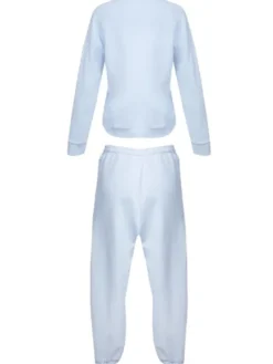 DKaren Sport Dres Wenezja Błękitny Classic Fit