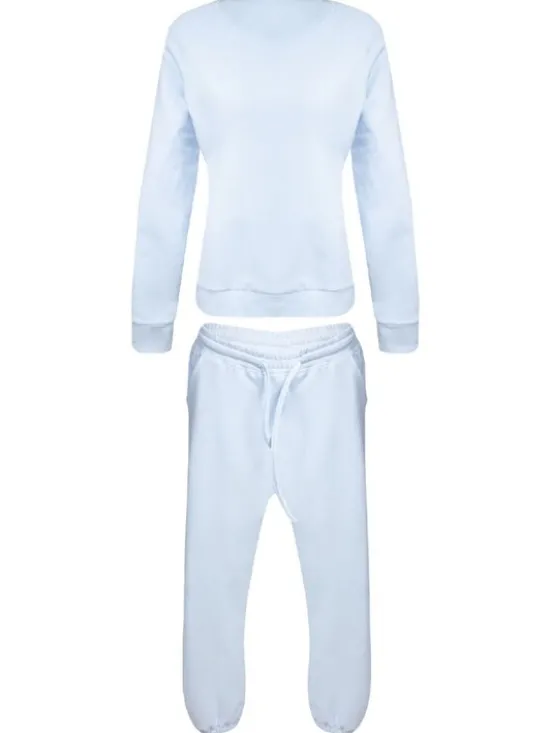 DKaren Sport Dres Wenezja Błękitny Classic Fit