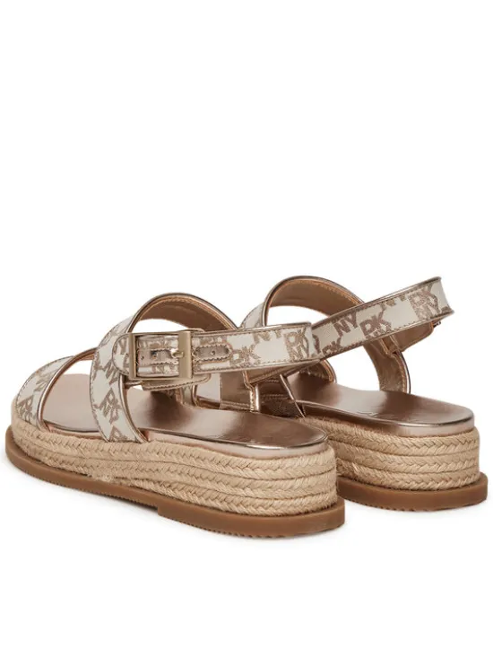 DKNY Espadryle Bernae K1598945 Beżowy