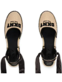 DKNY Espadryle Madelise K2612113 Brązowy