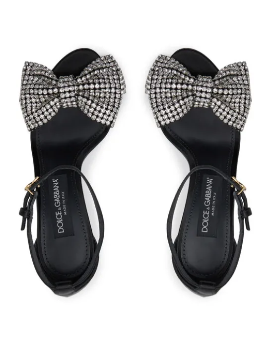 Dolce&Gabbana Sandały CR1793 A9S43 Czarny