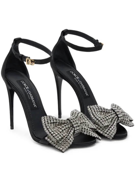 Dolce&Gabbana Sandały CR1793 A9S43 Czarny