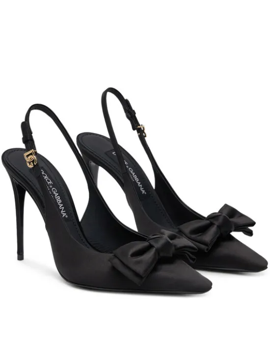 Dolce&Gabbana Szpilki CG0844 A3I64 Czarny