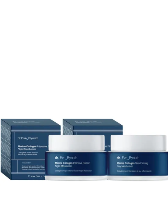 dr. Eve Ryouth Marine Collagen Day + Night Cream Duo Krem na noc