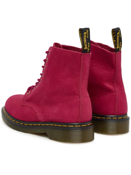 Dr. Martens Glany 1460 Milled DM42596650 Różowy