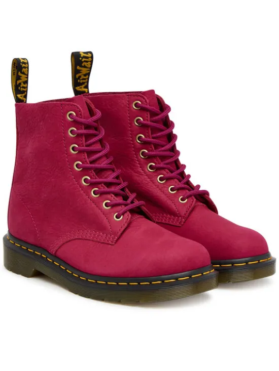 Dr. Martens Glany 1460 Milled DM42596650 Różowy