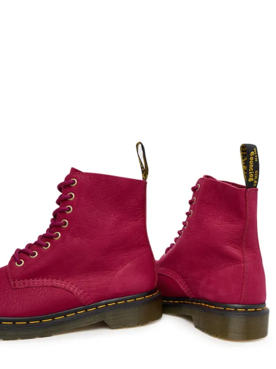 Dr. Martens Glany 1460 Milled DM42596650 Różowy