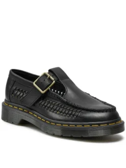 Dr. Martens Półbuty Adrian T Bar 31622001 Czarny