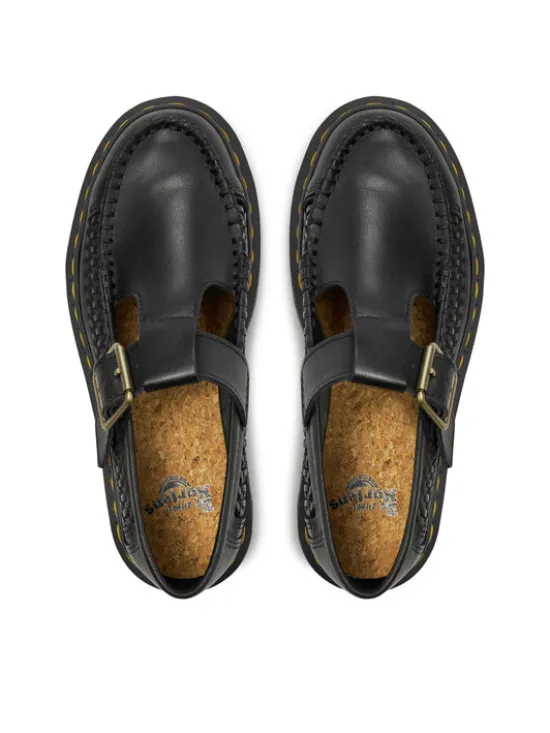 Dr. Martens Półbuty Adrian T Bar 31622001 Czarny