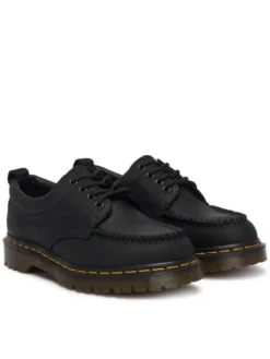 Dr. Martens Półbuty Lowell 4 Eye Crazy Horse Leather Moc DM43679001 Czarny