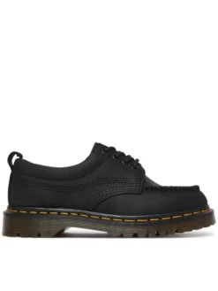 Dr. Martens Półbuty Lowell 4 Eye Crazy Horse Leather Moc DM43679001 Czarny