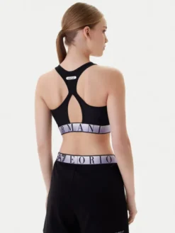 EA7 Emporio Armani Biustonosz sportowy 7W001467 AF21580 UC001 Czarny