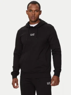 EA7 Emporio Armani Dres 8NPV64 PJVRZ 1200 Czarny Regular Fit