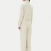 EA7 Emporio Armani Dres 7W000118 AF12948 U1079 Beżowy Loose Fit