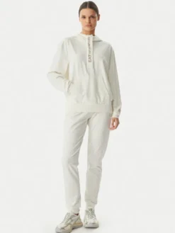 EA7 Emporio Armani Dres 7W000117 AF13135 U0004 Kremowy Regular Fit