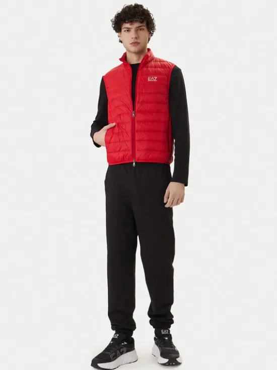 EA7 Emporio Armani Kamizelka 8NPQ06 PNGPZ U5072 Czerwony Regular Fit