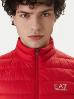 EA7 Emporio Armani Kamizelka 8NPQ06 PNGPZ U5072 Czerwony Regular Fit