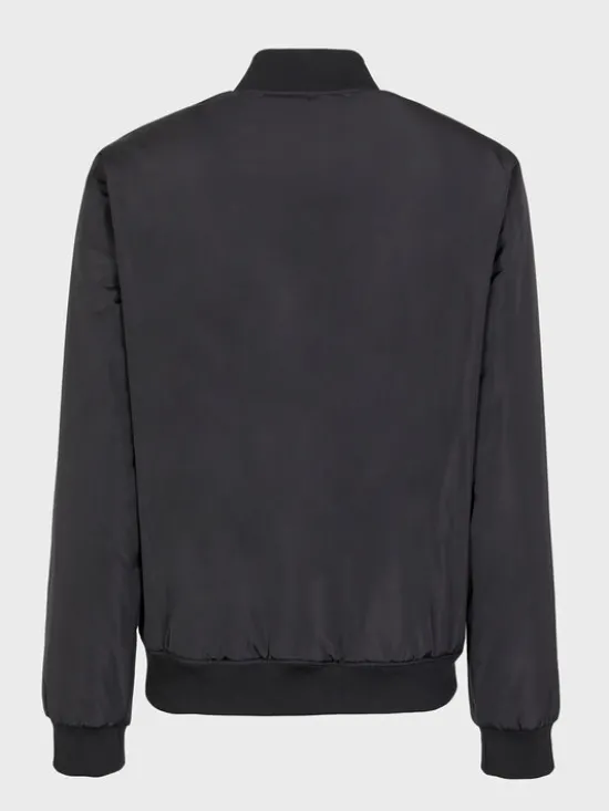 EA7 Emporio Armani Kurtka bomber 8NPB12 PN7LZ 1200 Czarny Regular Fit