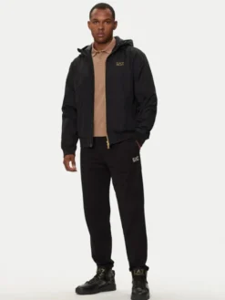 EA7 Emporio Armani Kurtka przejściowa 8NPB21 PNFZZ 0208 Czarny Regular Fit