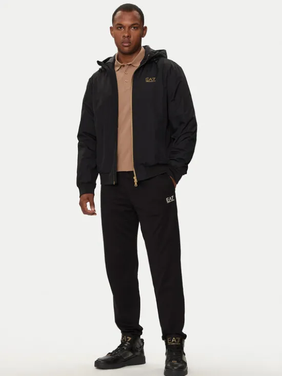 EA7 Emporio Armani Kurtka przejściowa 8NPB21 PNFZZ 0208 Czarny Regular Fit
