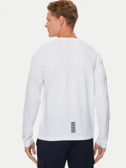 EA7 Emporio Armani Longsleeve 8NPT28 PJVQZ 1100 Biały Regular Fit