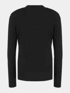 EA7 Emporio Armani Longsleeve 8NPT17 PJRGZ 1200 Czarny Regular Fit