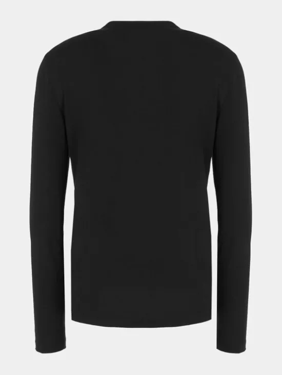 EA7 Emporio Armani Longsleeve 8NPT17 PJRGZ 1200 Czarny Regular Fit