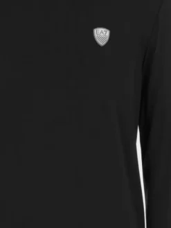 EA7 Emporio Armani Longsleeve 8NPT17 PJRGZ 1200 Czarny Regular Fit