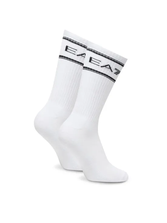 EA7 Emporio Armani Skarpety długie 7X000381 AF18572 M0066 Biały
