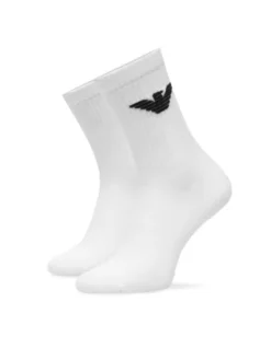EA7 Emporio Armani Skarpety długie EM000554 AF25489 U0002 Biały