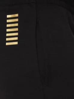 EA7 Emporio Armani Spodnie dresowe 8NPP66 PJVRZ 0208 Czarny Regular Fit