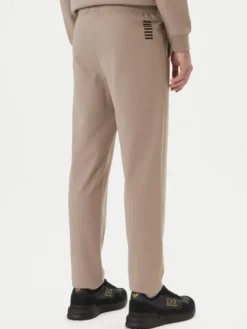 EA7 Emporio Armani Spodnie dresowe 8NPP65 PJVRZ U6167 Beżowy Regular Fit