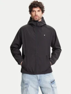 Element Kurtka przeciwdeszczowa Alder 2.0 Travel ELYJK00250 Czarny Relaxed Fit