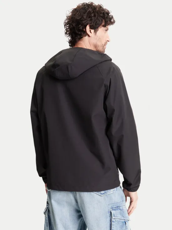 Element Kurtka przeciwdeszczowa Alder 2.0 Travel ELYJK00250 Czarny Relaxed Fit