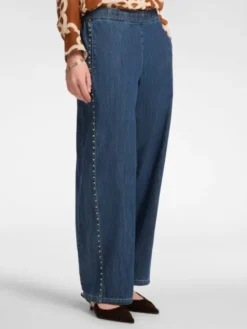 Elena Mirò Jeansy P481P000304N034 Niebieski Regular Fit