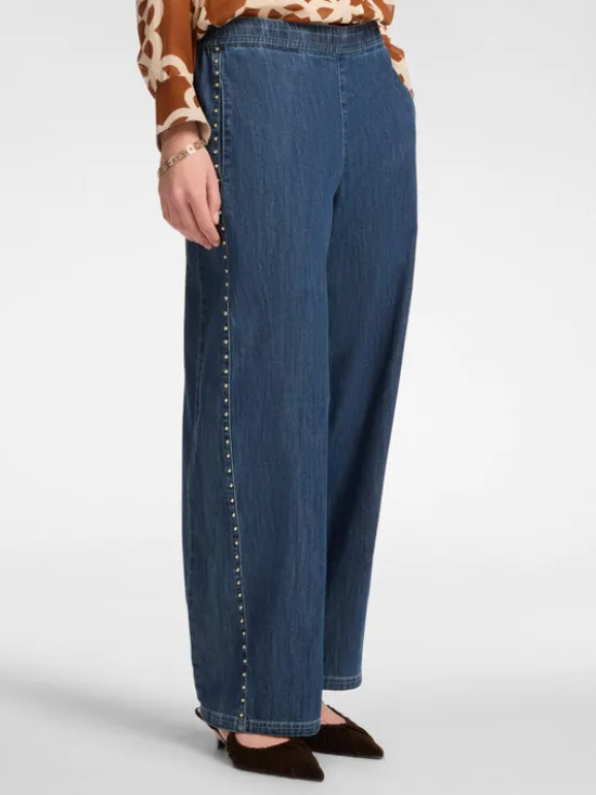 Elena Mirò Jeansy P481P000304N034 Niebieski Regular Fit