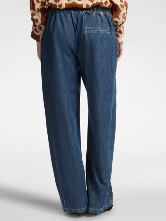 Elena Mirò Jeansy P481P000304N034 Niebieski Regular Fit