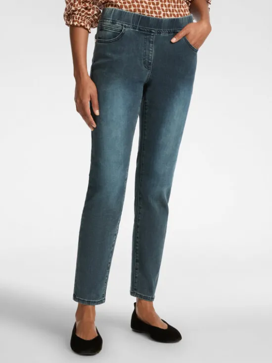 Elena Mirò Jeansy P442P200278N034 Niebieski Regular Fit