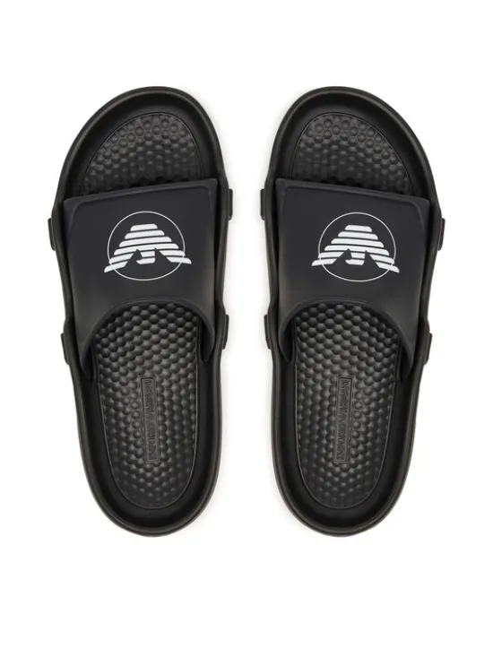 Emporio Armani Klapki EX000044 AF22191 Czarny