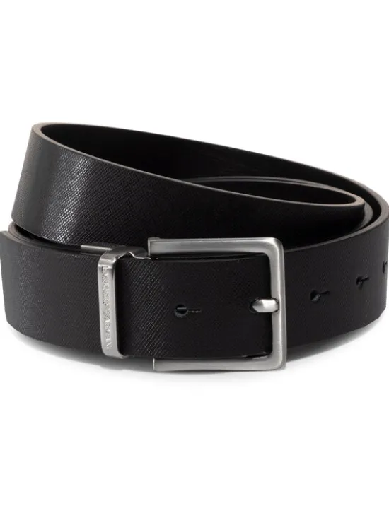 Emporio Armani Pasek Męski Y4S270 YLP4X 88001 Czarny