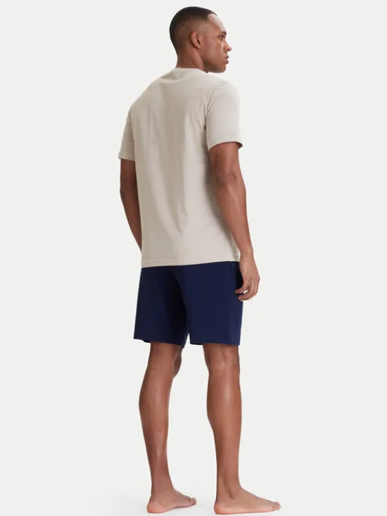 Emporio Armani Underwear Piżama EM000400 AF18881 M1143 Kolorowy Regular Fit