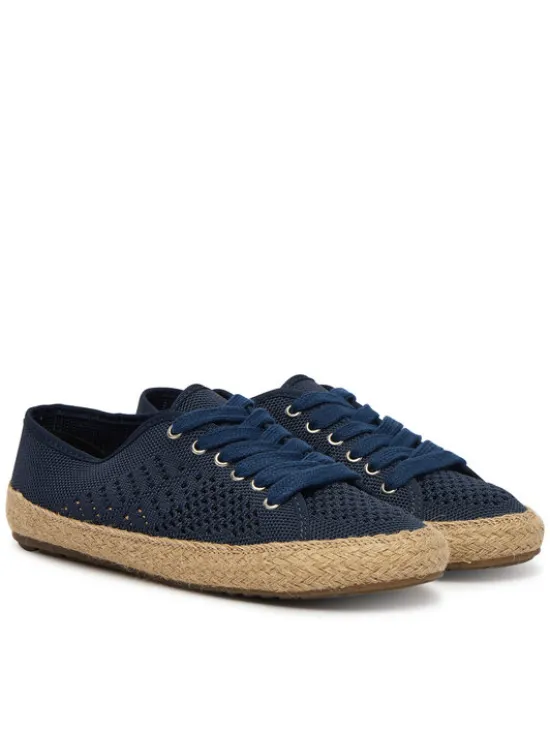 EMU Australia Espadryle Agonis Mac W12469 Granatowy