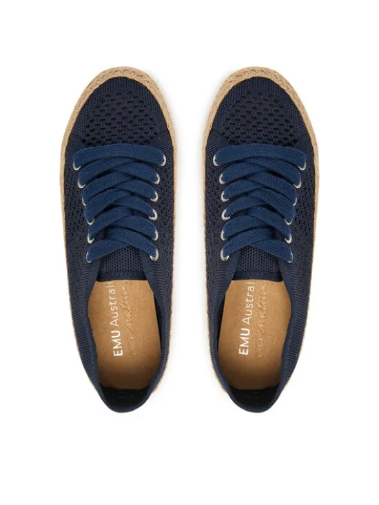 EMU Australia Espadryle Agonis Mac W12469 Granatowy