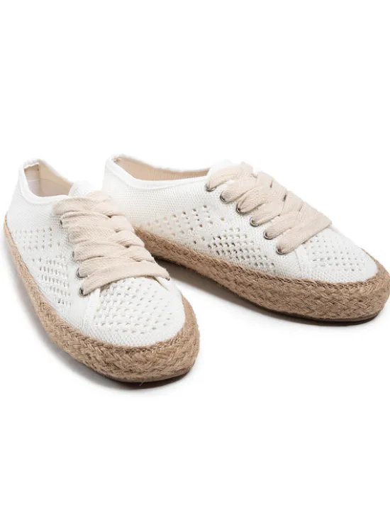 EMU Australia Espadryle Agonis Mac W12469 Biały