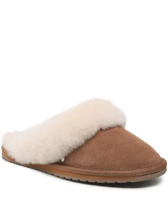 EMU Australia Kapcie Jolie W10015 Brązowy